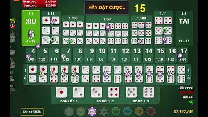 Cách Chơi Tài Xỉu Sảnh Rồng